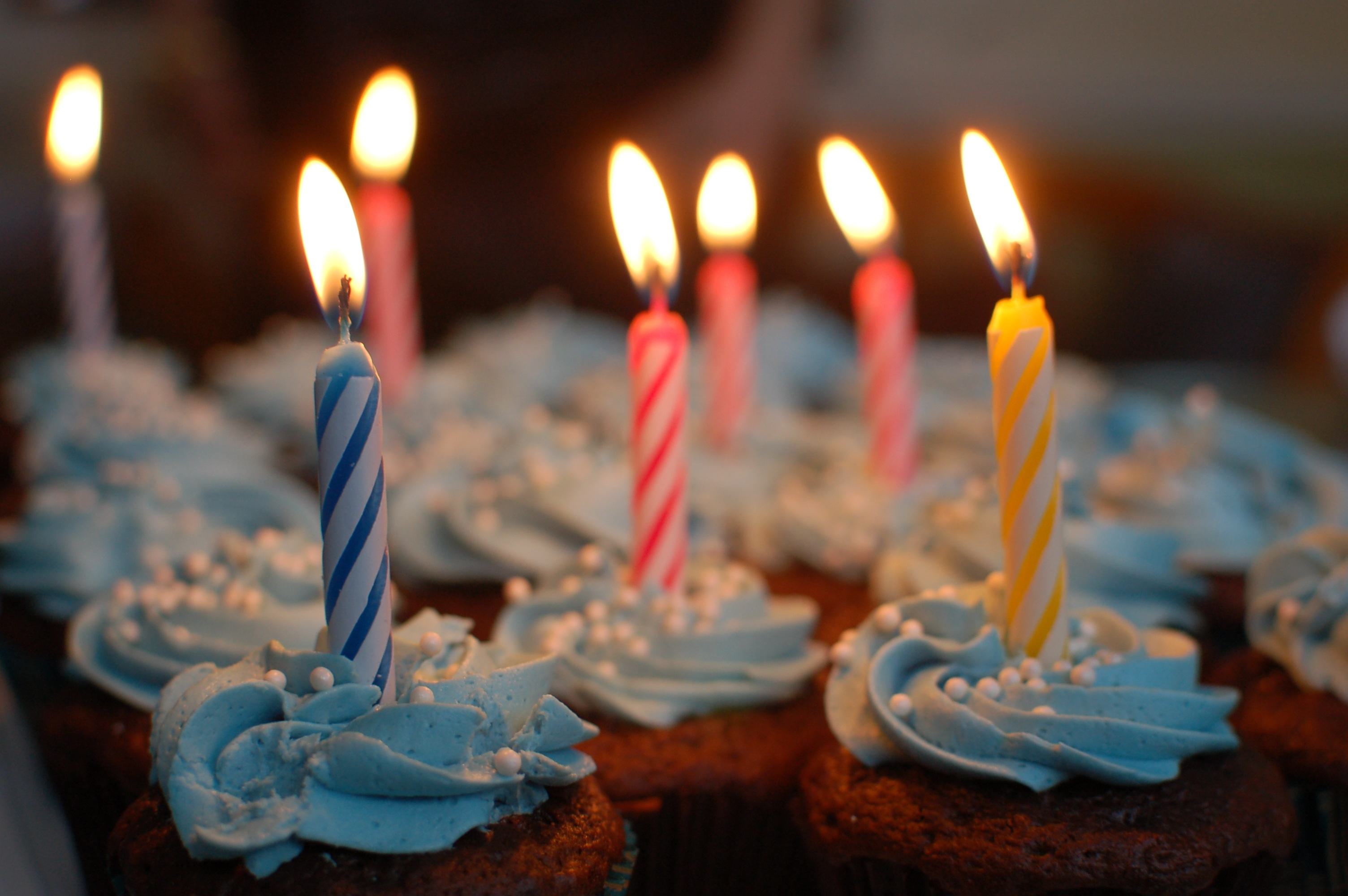 Birthday cupcakes