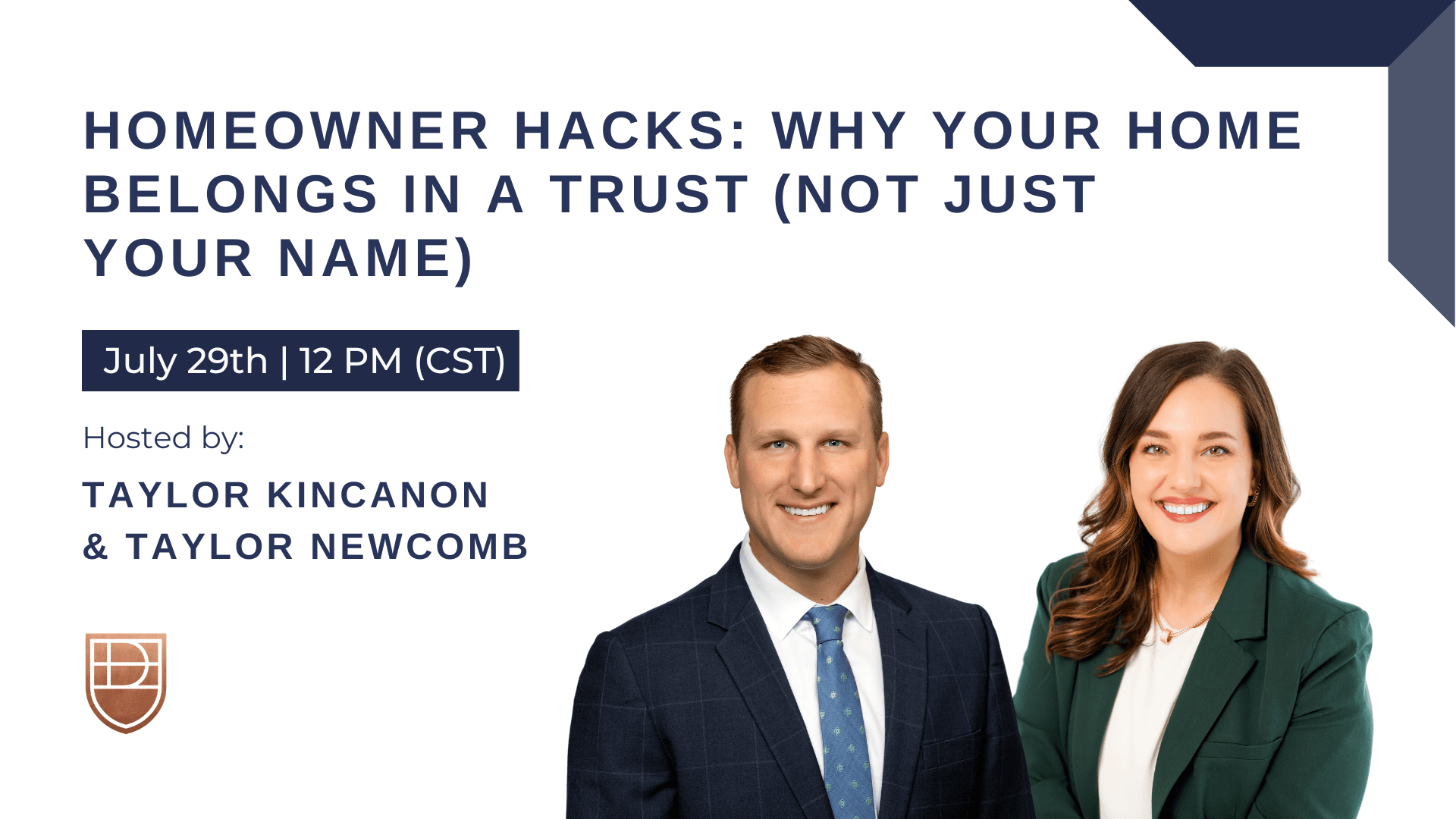 Homeowner Hacks: Why Your Home Belongs in a Trust (Not Just Your Name)